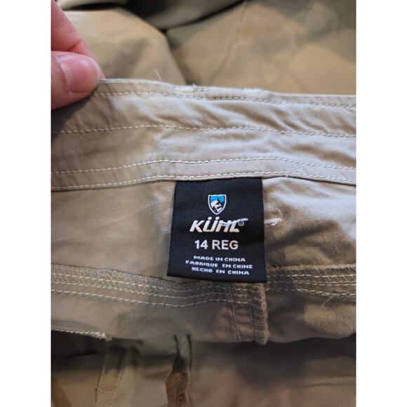 kuhl lengendary pants cargo roll up hiking pants gray womens 14 - Picture 5 of 8